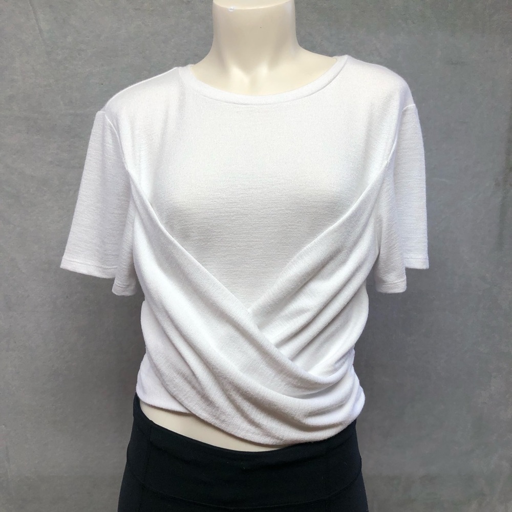 Wilfred Free Iona White Crop Top Large